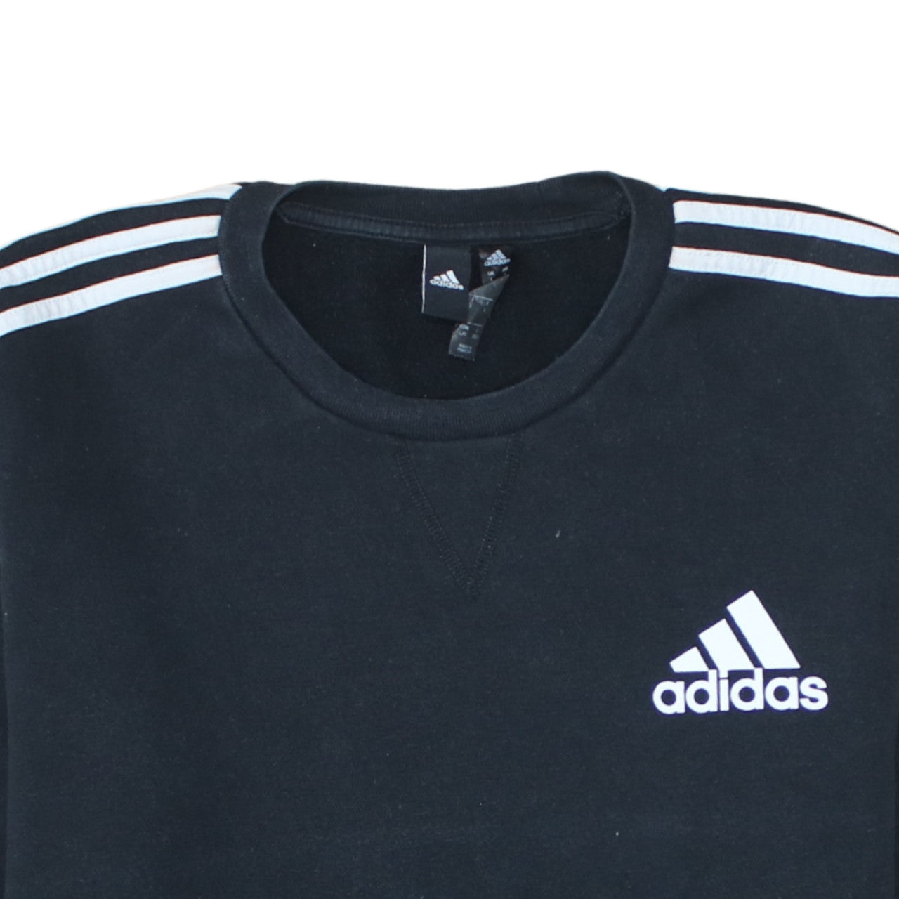 Mens UK Size L adidas Black Pullover Sweatshirt