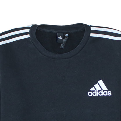Mens UK Size L adidas Black Pullover Sweatshirt
