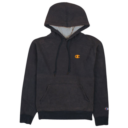 Mens UK Size S Champion Black Pullover Hoodie