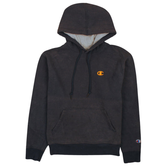 Mens UK Size S Champion Black Pullover Hoodie