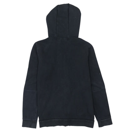 Boys UK Size 10-11 Years adidas Black Full Zip Hoodie