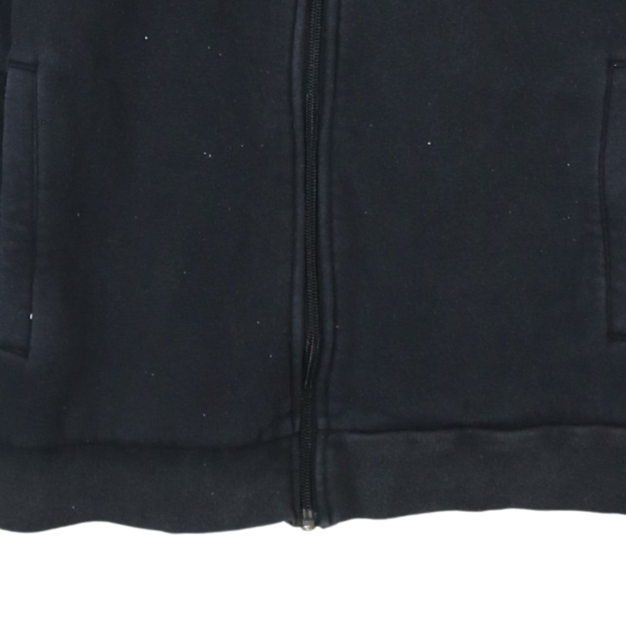 Boys UK Size 10-11 Years adidas Black Full Zip Hoodie