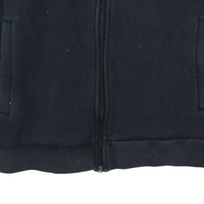 Boys UK Size 10-11 Years adidas Black Full Zip Hoodie