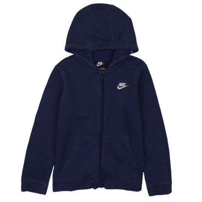 Boys UK Size L Nike Blue Full Zip Hoodie