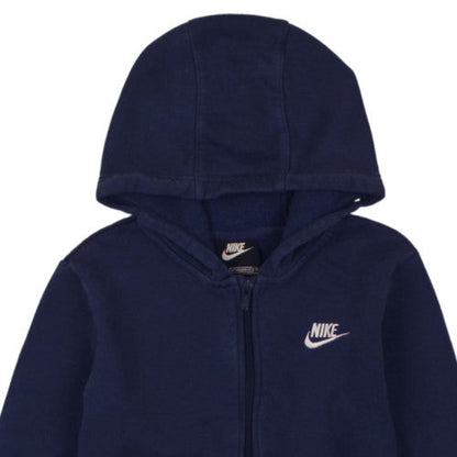 Boys UK Size L Nike Blue Full Zip Hoodie