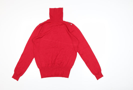 Womens UK Size 12 Wallis Red Pullover Jumper