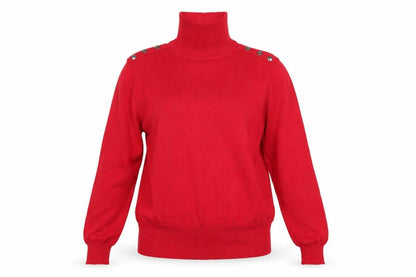 Womens UK Size 12 Wallis Red Pullover Jumper