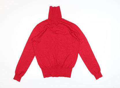 Womens UK Size 12 Wallis Red Pullover Jumper