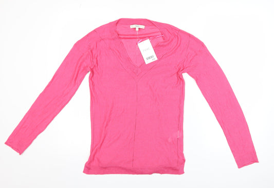 Womens UK Size 8 NEXT Pink Pullover Jumper