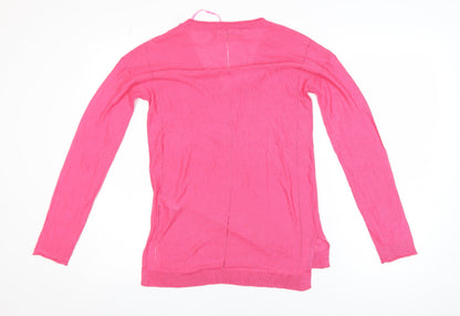 Womens UK Size 8 NEXT Pink Pullover Jumper