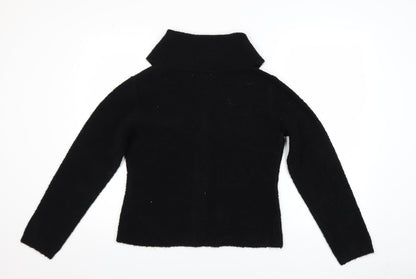 Womens UK Size S Marks and Spencer Black Cardigan Jumper