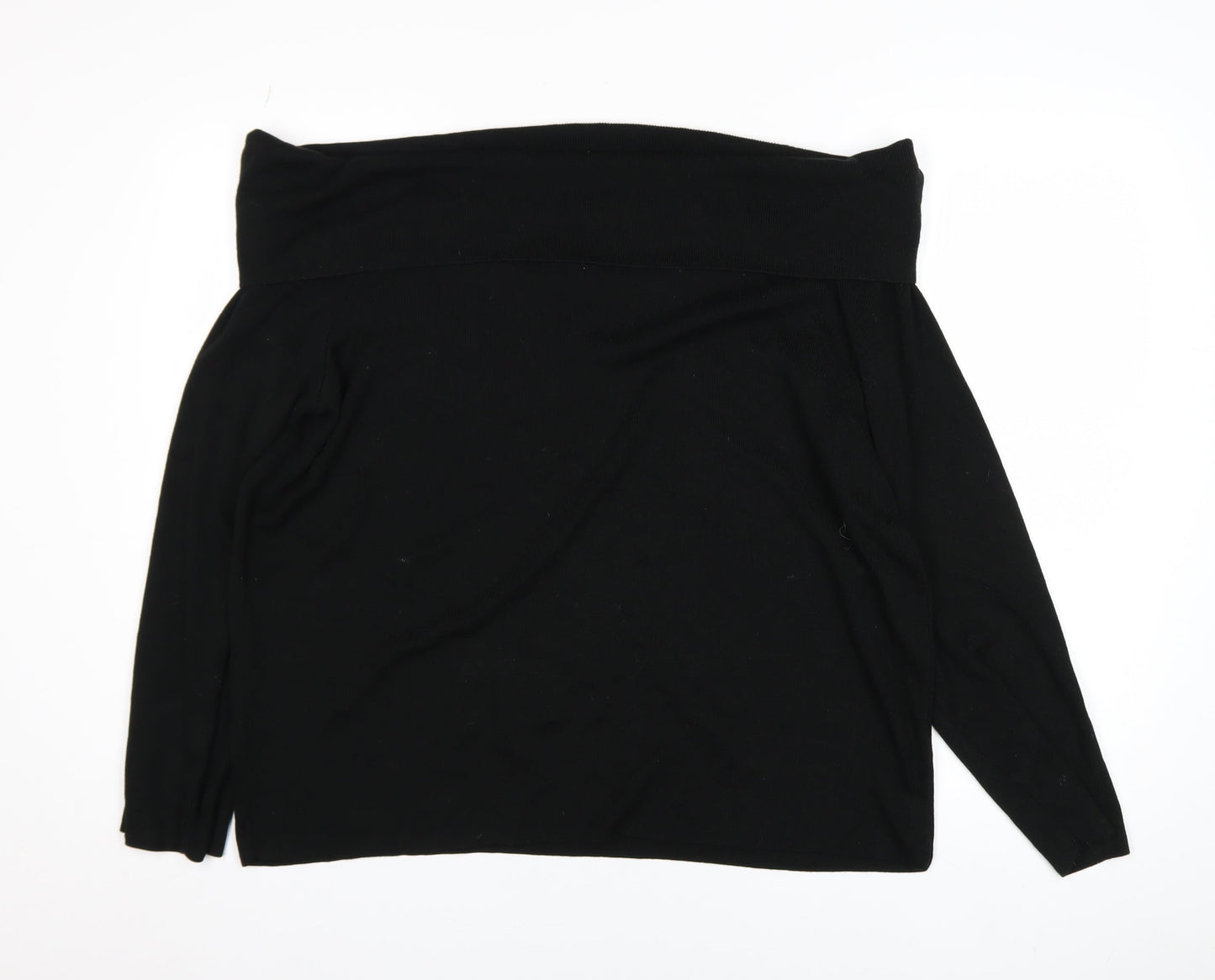 Womens UK Size 22 Marks and Spencer Black Pullover Jumper