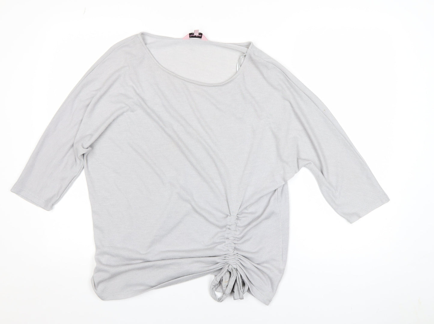 Womens UK Size 16 Phase Eight Grey Tunic Blouse