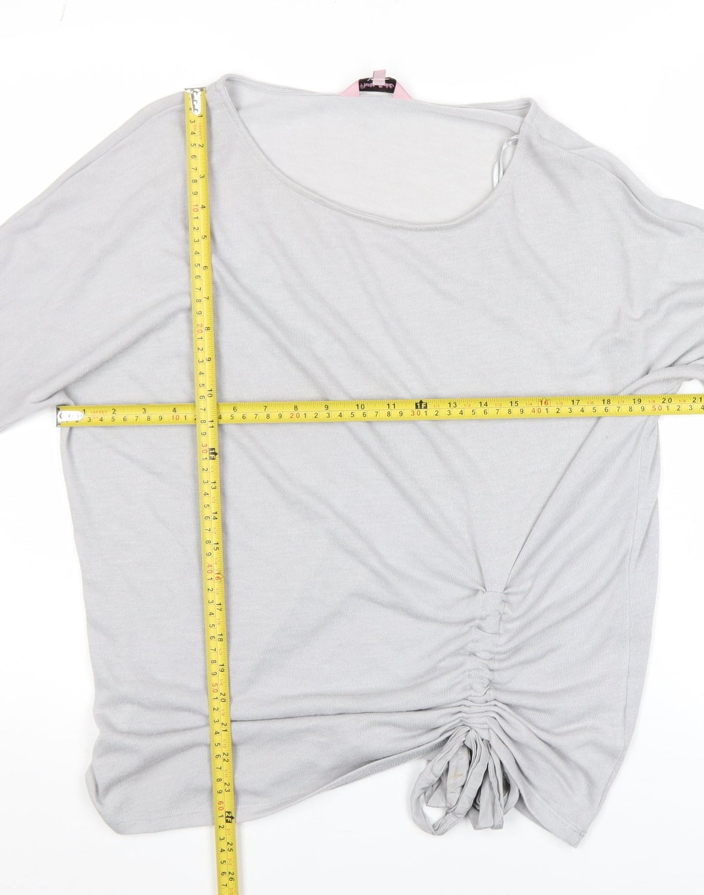 Womens UK Size 16 Phase Eight Grey Tunic Blouse
