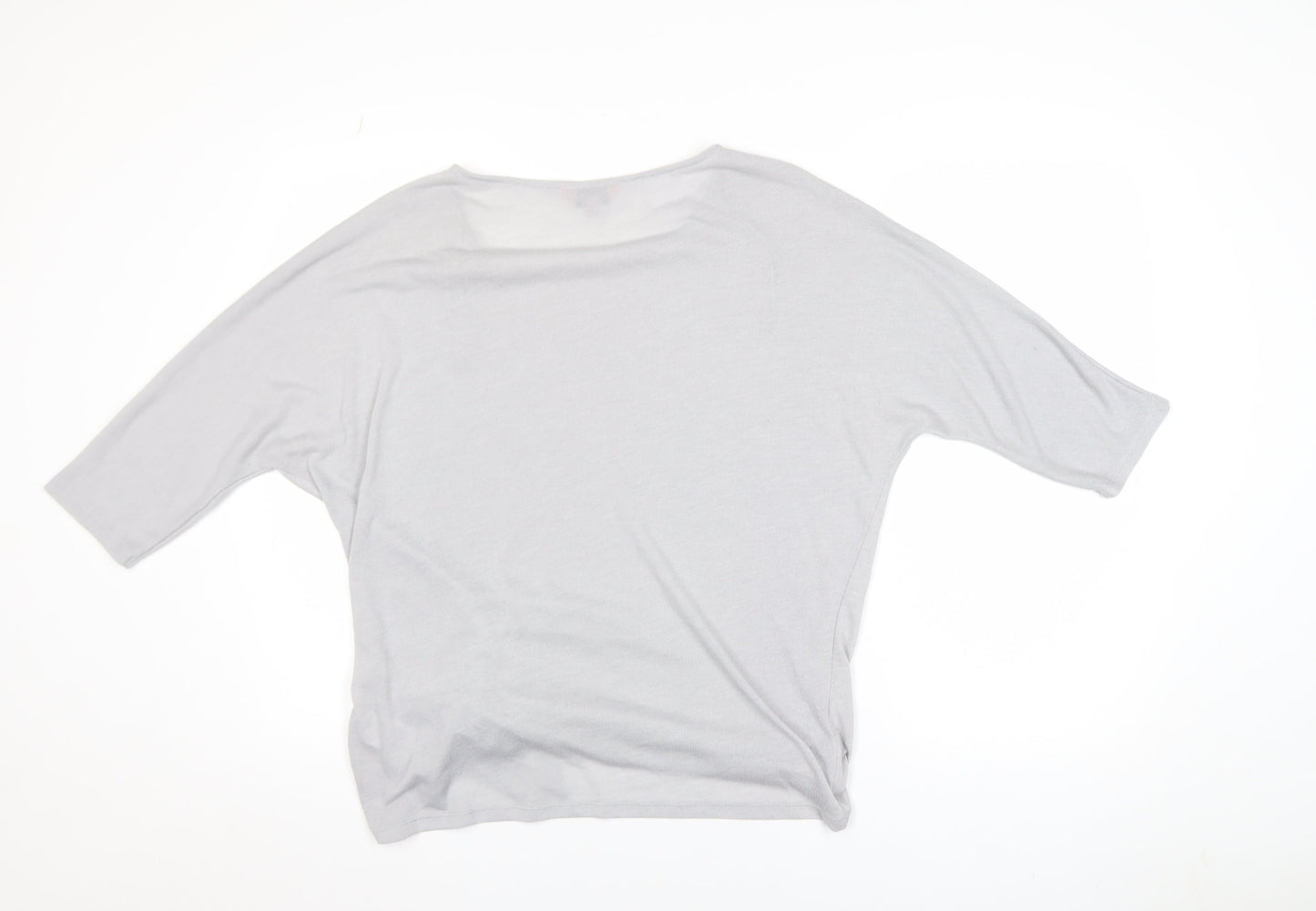 Womens UK Size 16 Phase Eight Grey Tunic Blouse