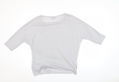 Womens UK Size 16 Phase Eight Grey Tunic Blouse