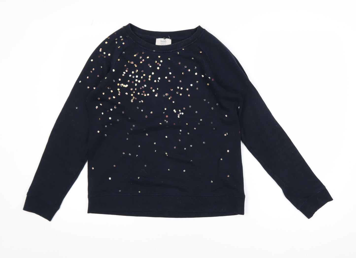 Womens UK Size XS Hush Blue Pullover Sweatshirt