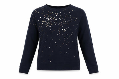 Womens UK Size XS Hush Blue Pullover Sweatshirt