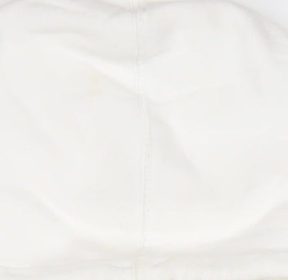Mens UK Size M Hard Rock White Pullover Hoodie