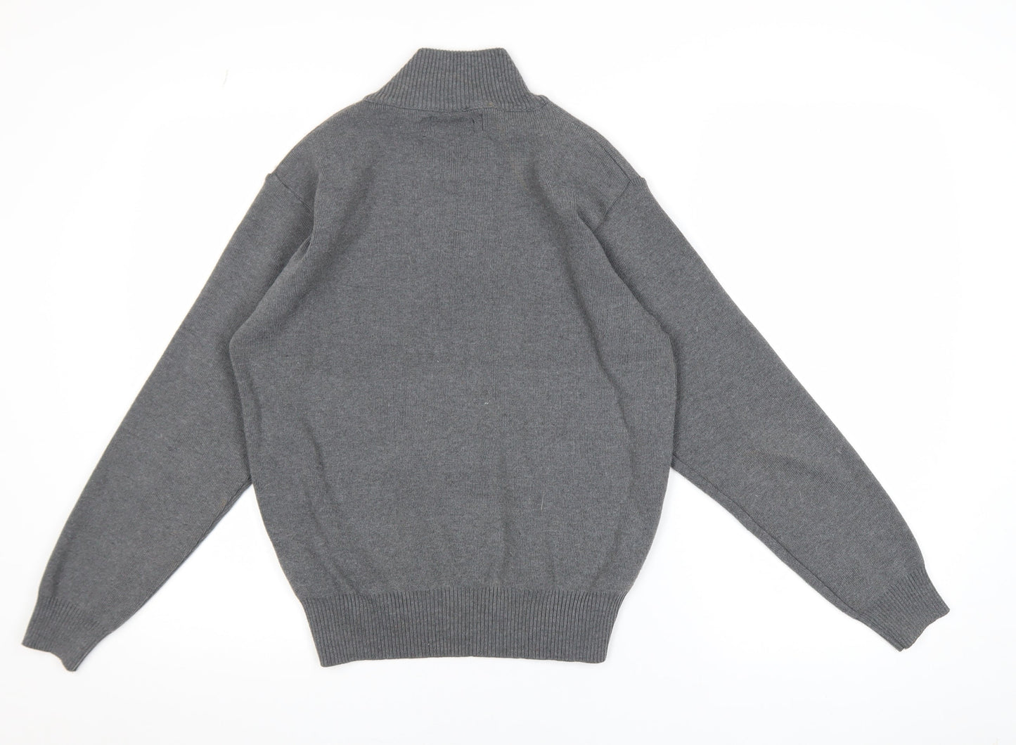 Mens UK Size M HUGO BOSS Grey Pullover Sweatshirt