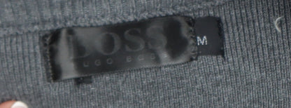 Mens UK Size M HUGO BOSS Grey Pullover Sweatshirt