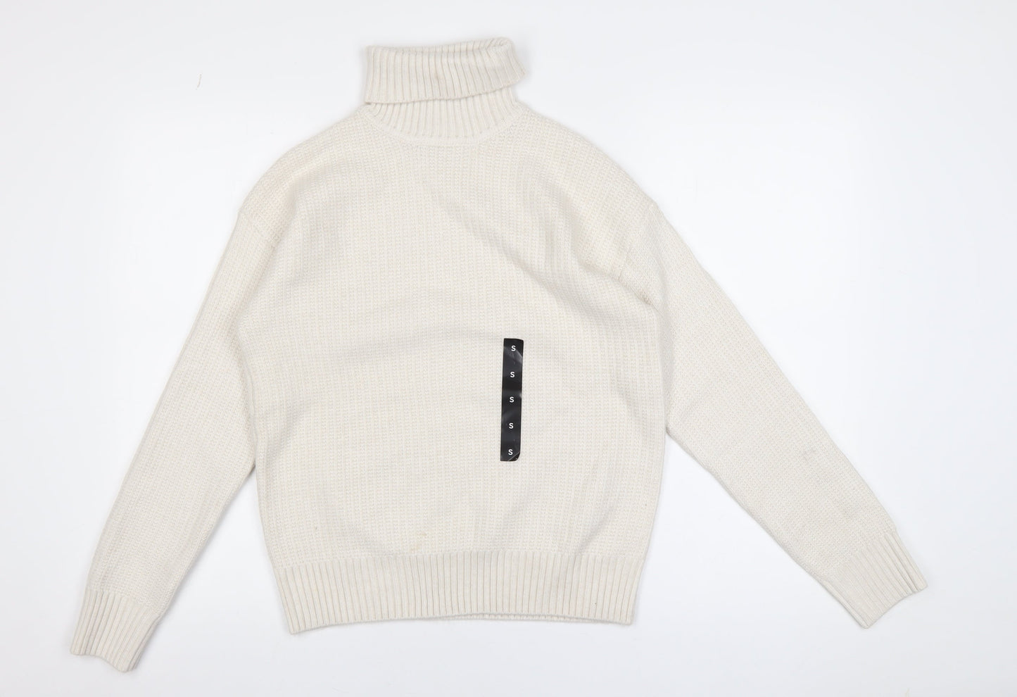 Womens UK Size S Marks and Spencer Ivory Pullover Jumper