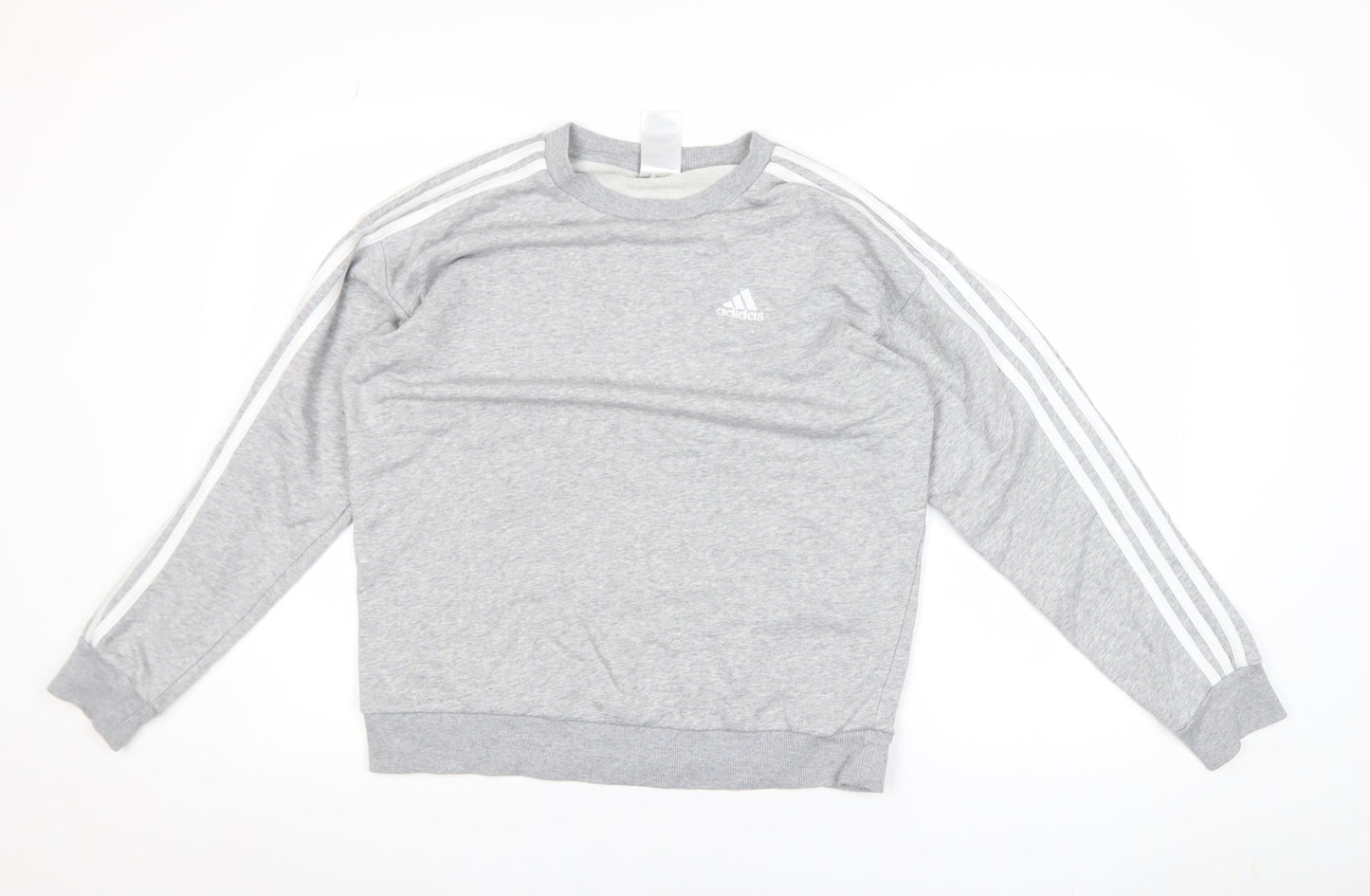 Womens UK Size XS adidas Grey Pullover Sweatshirt