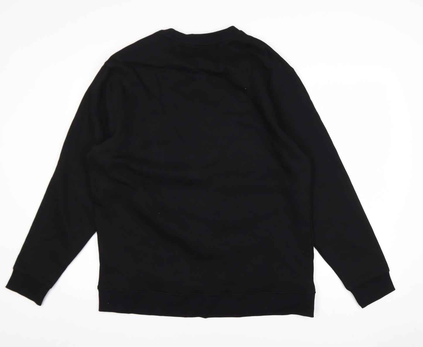 Womens UK Size L Bershka Black Pullover Sweatshirt