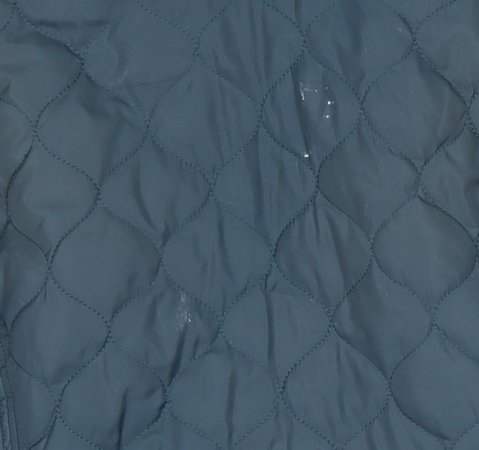 Womens UK Size 18 Monsoon Blue Quilted Coat