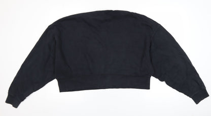 Womens UK Size S Nike Black Pullover Sweatshirt