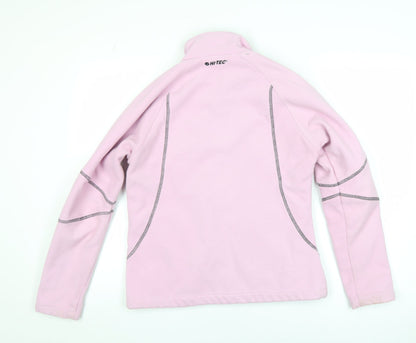 Womens UK Size L Hi-Tec Pink Hiking Walking Gym & Training Jacket