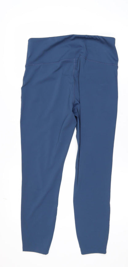Womens UK Size L ENERGETICS  Ankle Blue Leggings