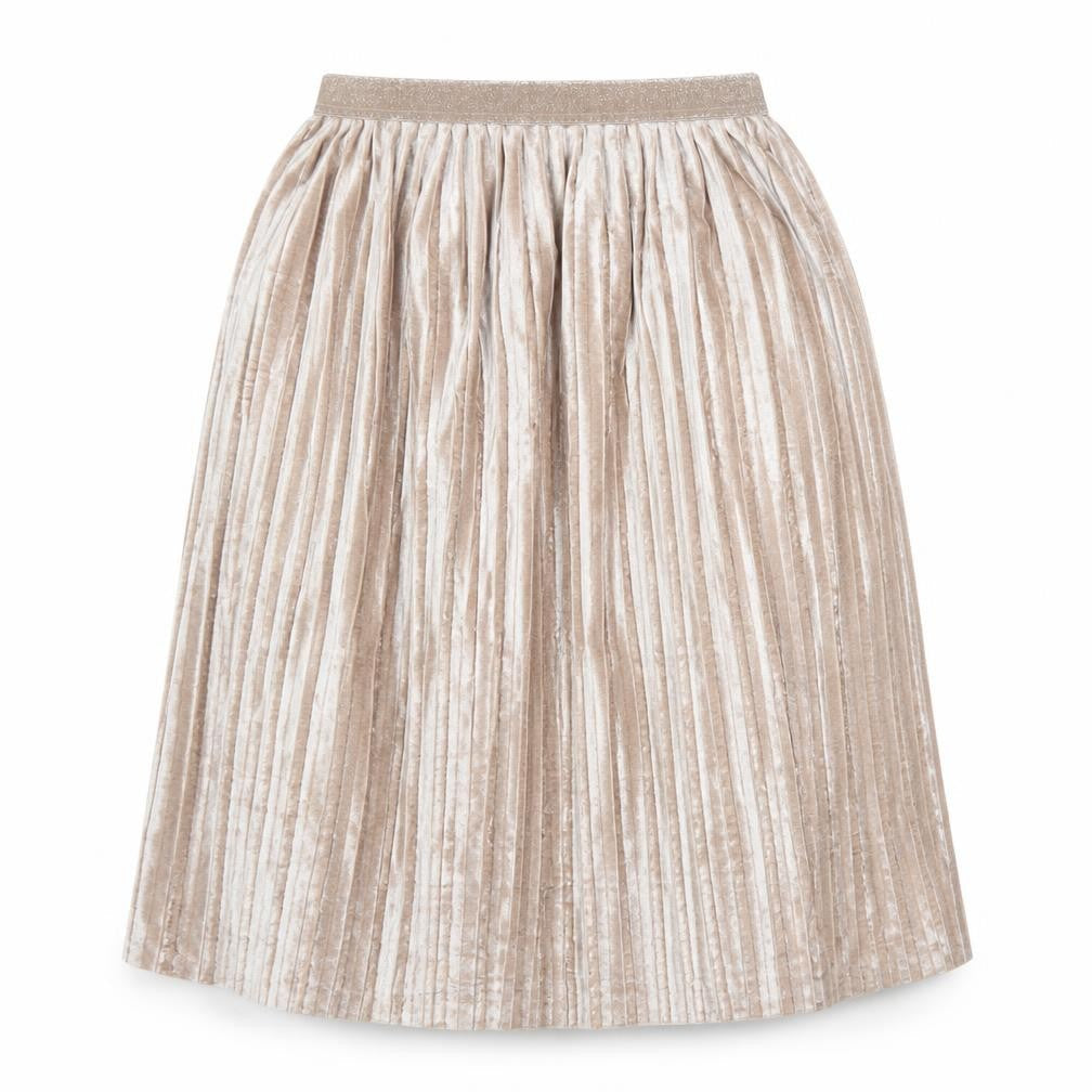 Womens UK Size 12 Marks and Spencer Pleated Velvet Skirt