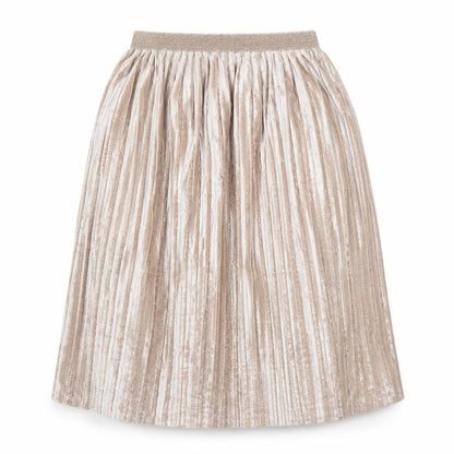 Womens UK Size 12 Marks and Spencer Pleated Velvet Skirt