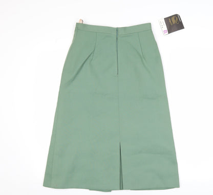 Womens UK Size 12 Dorene Pleated Twill Skirt