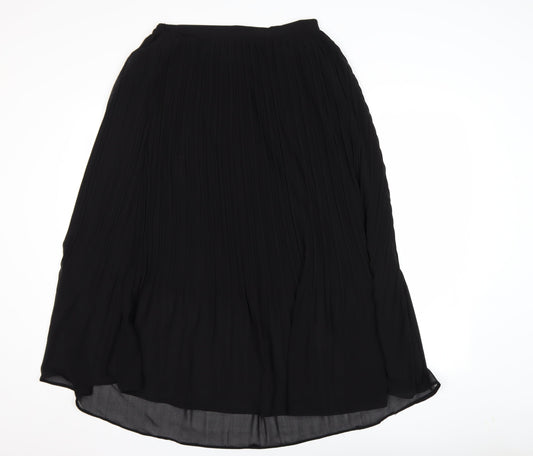 Womens UK Size 14 New Look Pleated Chiffon Skirt