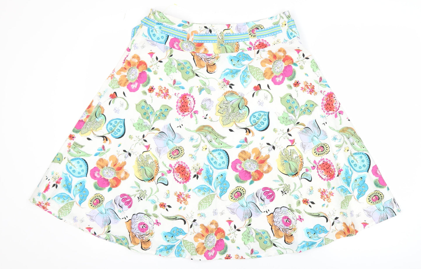 Womens UK Size 10 Express A-Line Twill Skirt
