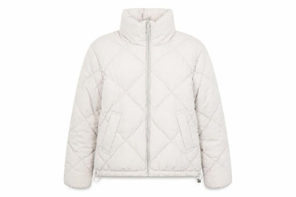 Womens UK Size XS H&M Beige Puffer Jacket