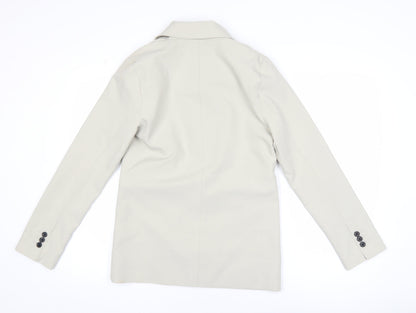 Womens UK Size 6 Topshop Regular Beige Blazer