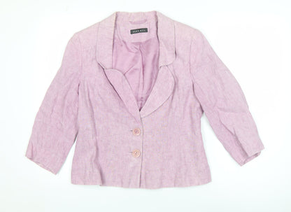 Womens UK Size 12 Alex & Co. Regular Pink Blazer