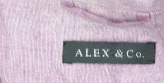 Womens UK Size 12 Alex & Co. Regular Pink Blazer
