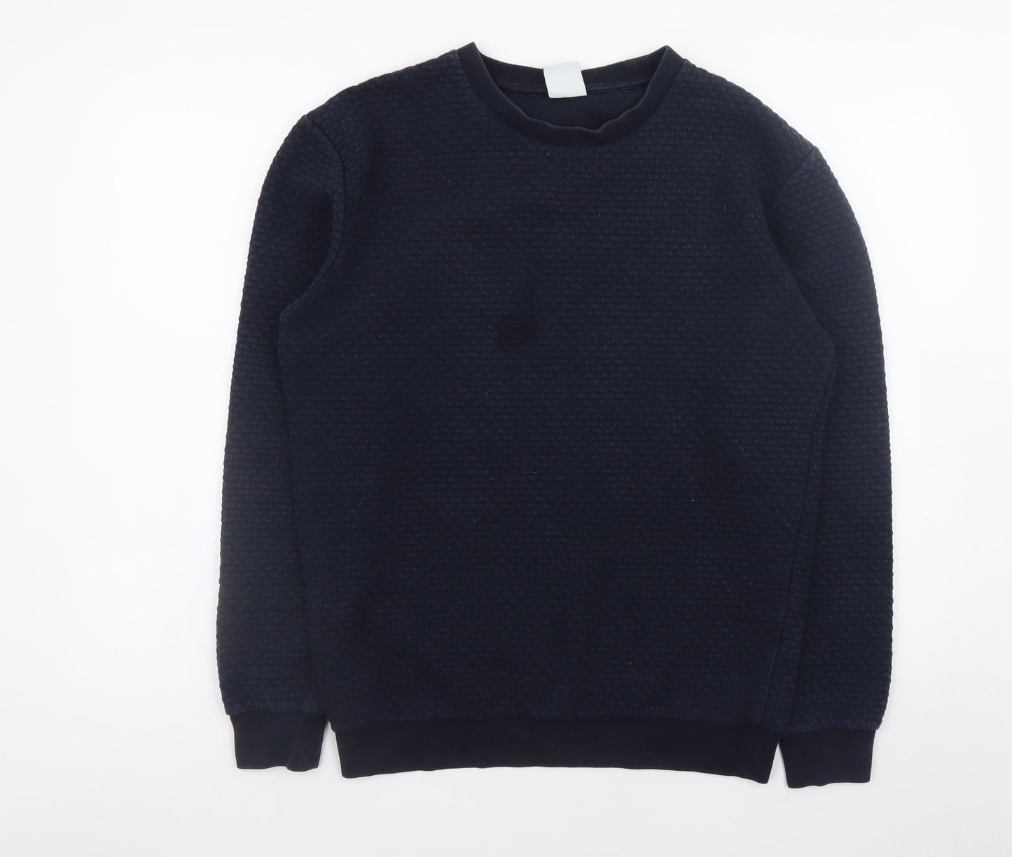 Mens UK Size M Zara Blue Pullover Sweatshirt