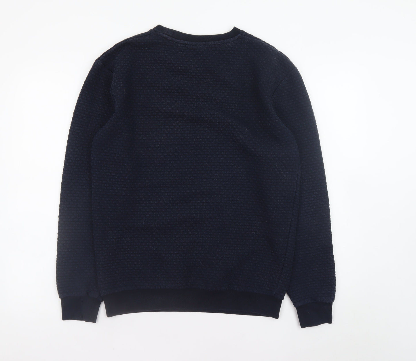 Mens UK Size M Zara Blue Pullover Sweatshirt