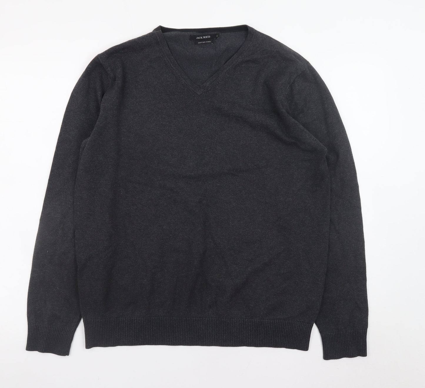 Mens UK Size M Jack Reid Grey Pullover Jumper