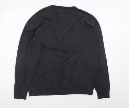 Mens UK Size M Jack Reid Grey Pullover Jumper