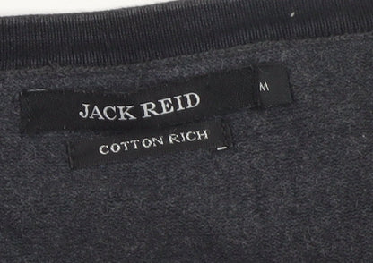 Mens UK Size M Jack Reid Grey Pullover Jumper