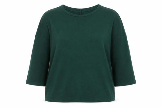 Womens UK Size S Apricot Green Pullover Jumper