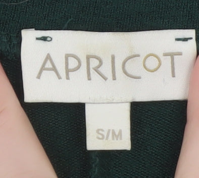 Womens UK Size S Apricot Green Pullover Jumper