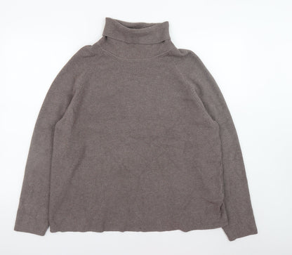 Womens UK Size XL Marks and Spencer Brown Pullover Jumper