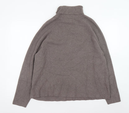 Womens UK Size XL Marks and Spencer Brown Pullover Jumper